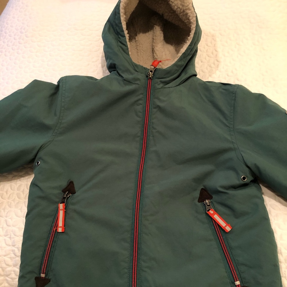 Mini Boden Weather Resistant Lined Parka 4T-5T